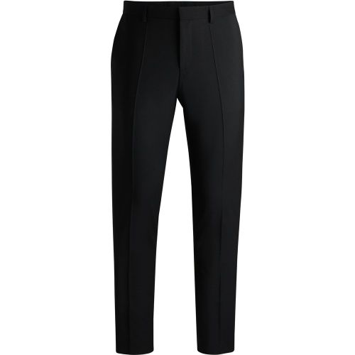 Pantalon Slim en laine mélangée stretch performante - HUGO - Modalova