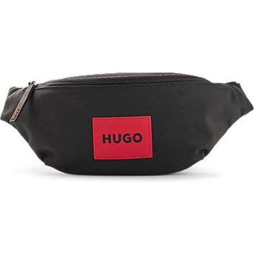 Sac ceinture en nylon recyclé avec étiquette logo rouge - HUGO - Modalova