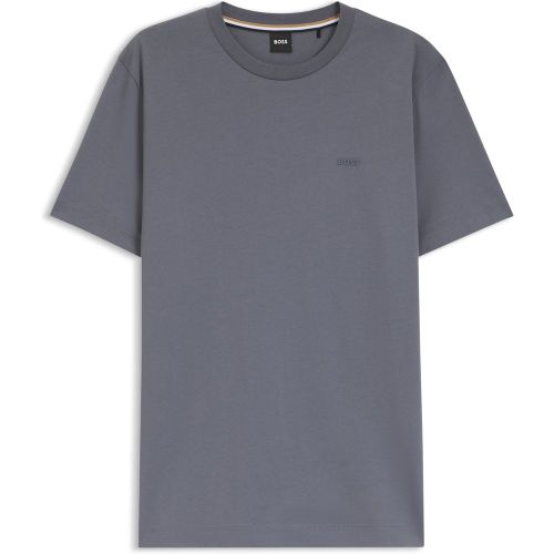 T-shirt en jersey de coton avec logo - Boss - Modalova