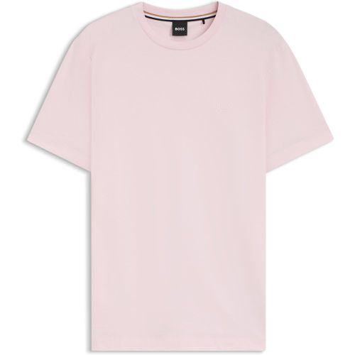 T-shirt en jersey de coton avec logo - Boss - Modalova