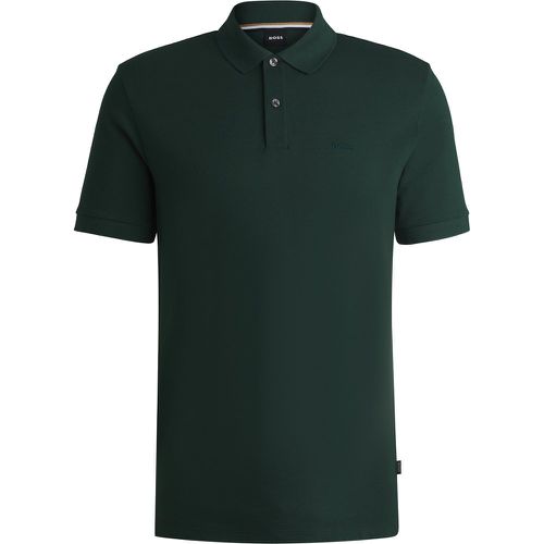 Pallas Polo Regular en coton avec logo brodé - Boss - Modalova