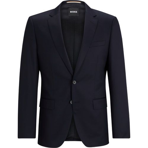 Veste de costume Slim en sergé de laine vierge - Boss - Modalova