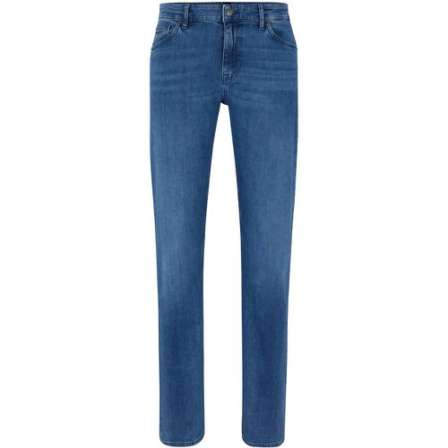 Jean Regular Fit en denim italien au toucher cachemire - Boss - Modalova