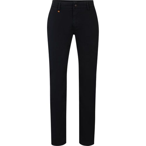 Pantalon Slim Fit en coton stretch satiné - Boss - Modalova