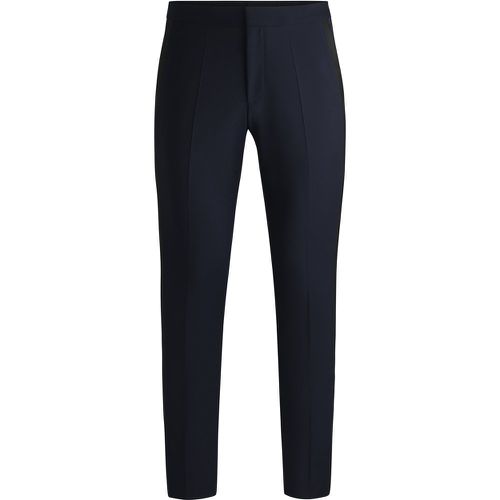 Pantalon Extra Slim en laine mélangée stretch - HUGO - Modalova