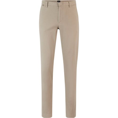 Chino Slim Fit en coton stretch mélangé - Boss - Modalova
