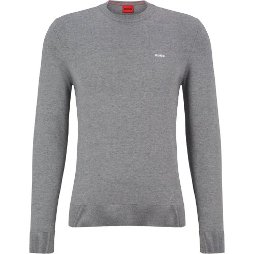 Pull Regular Fit en coton mélangé - HUGO - Modalova