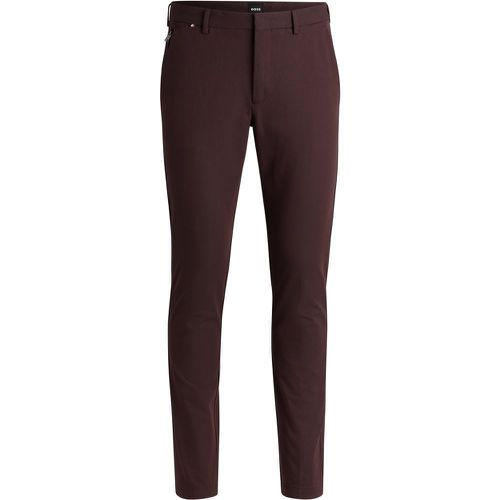 Pantalon Slim en coton stretch mélangé - Boss - Modalova