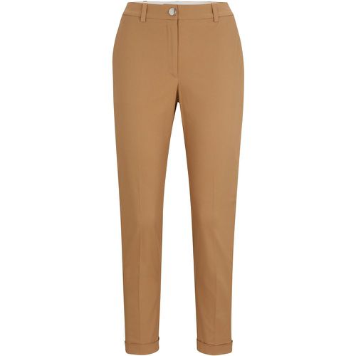 Pantalon Regular Fit en twill de coton stretch - Boss - Modalova