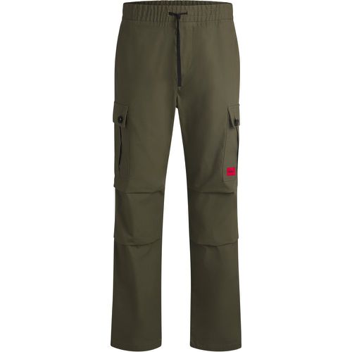 Pantalon cargo Regular Fit en coton ripstop - HUGO - Modalova