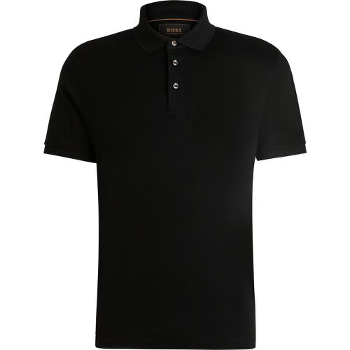 Polo Regular Fit en coton italien mercerisé - Boss - Modalova