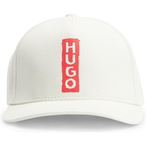 Casquette en twill de coton avec logo façon marqueur - HUGO - Modalova