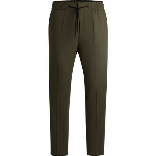 Pantalon en tissu stretch performant avec cordon de serrage - HUGO - Modalova