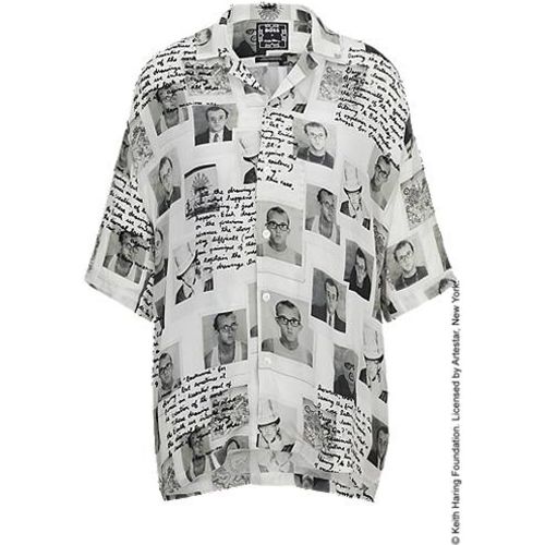 Chemisier en toile Oversized Fit x Keith Haring - Boss - Modalova