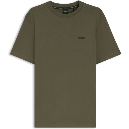T-shirt en coton stretch - Boss - Modalova