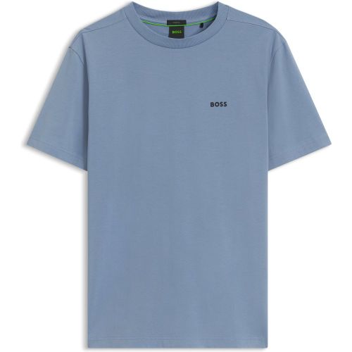 T-shirt en coton stretch - Boss - Modalova