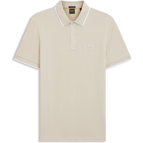 Polo Slim en piqué de coton stretch - Boss - Modalova