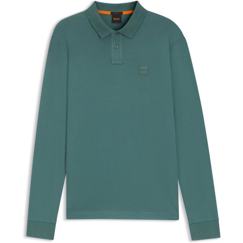 Polo Slim en piqué de coton stretch - Boss - Modalova