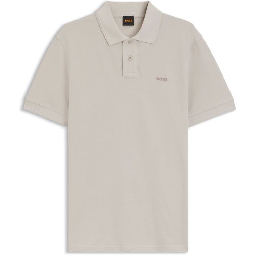 Polo en maille de coton - Boss - Modalova