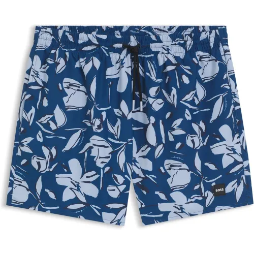 Short de bain imprimé - Boss - Modalova