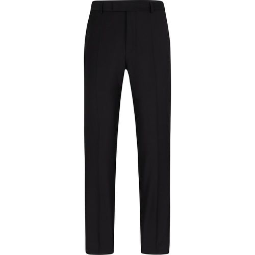 Pantalon Regular en laine vierge stretch - Boss - Modalova