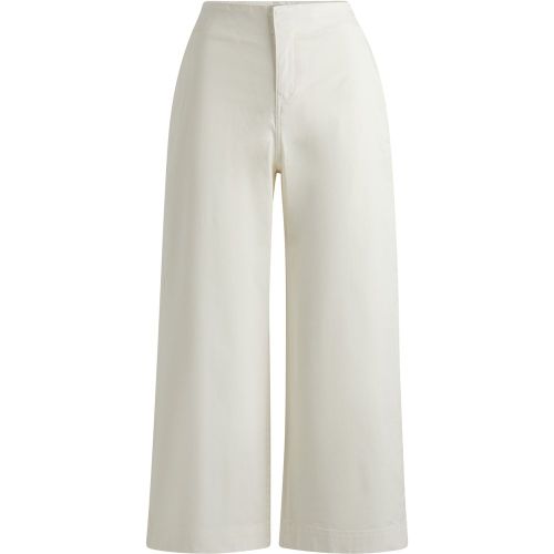 Pantalon Relaxed Fit en twill de coton stretch - Boss - Modalova