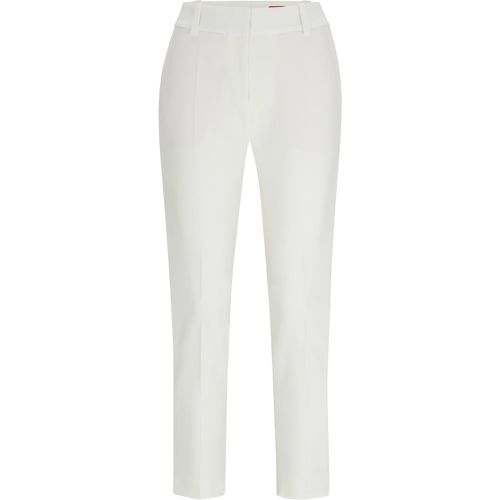 Pantalon Slim Fit à fermeture éclair sur le bas - HUGO - Modalova