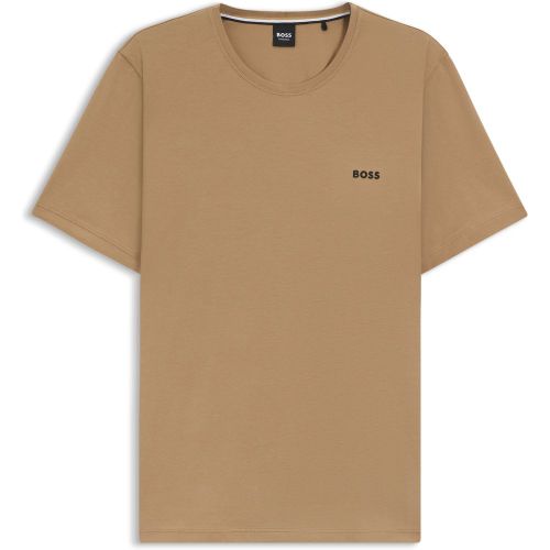 T-shirt en coton stretch - Boss - Modalova