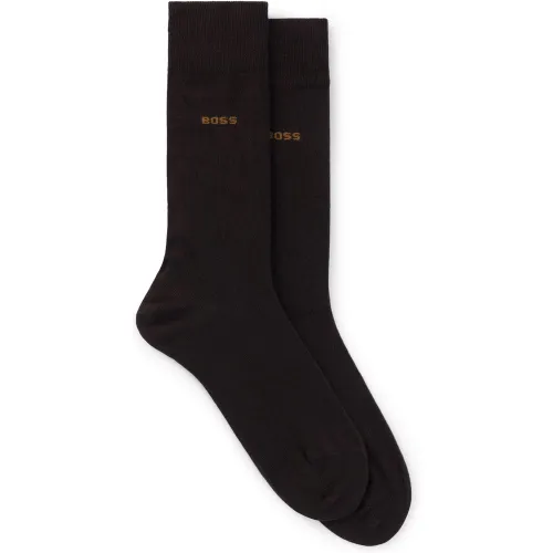 Lot de deux paires de chaussettes mi-mollet - Boss - Modalova