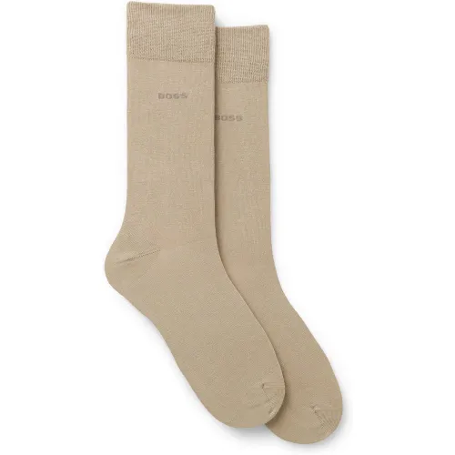 Lot de deux paires de chaussettes mi-mollet - Boss - Modalova