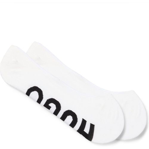 Lot de deux paires de chaussettes invisibles avec talon en silicone - HUGO - Modalova