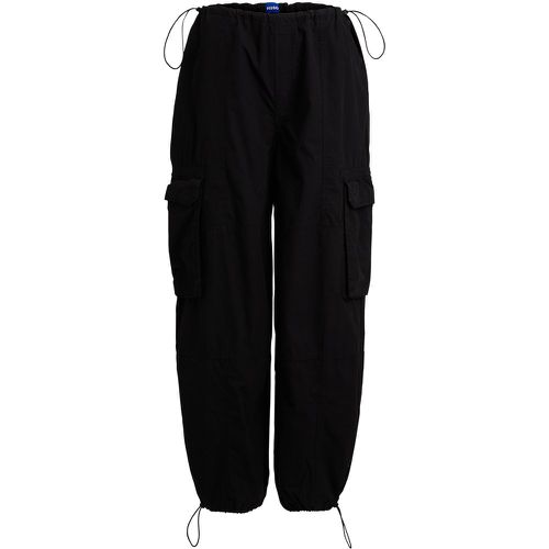 Pantalon parachute Oversize en popeline de coton - HUGO - Modalova