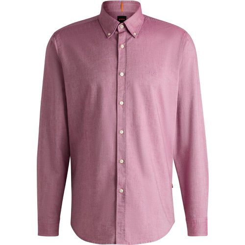 Chemise Regular en coton Oxford à pointes boutonnées - Boss - Modalova