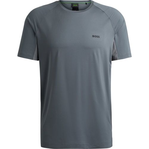 T-shirt en matières stretch performantes - Boss - Modalova