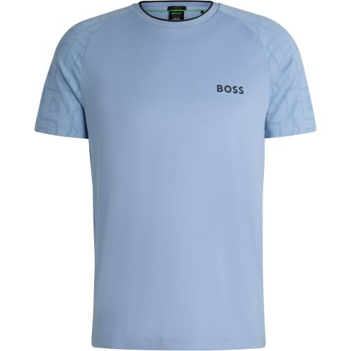 T-shirt  x Matteo Berrettini en jersey stretch avec détails emblématiques - Boss - Modalova