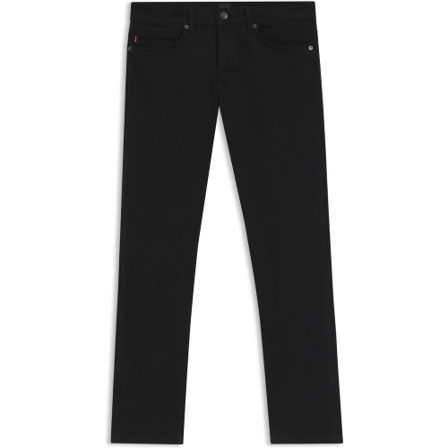Delaware Jean Slim en denim stretch confortable Stay Black - Boss - Modalova