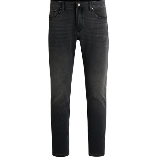 Delaware Jean Slim en denim stretch gris - Boss - Modalova