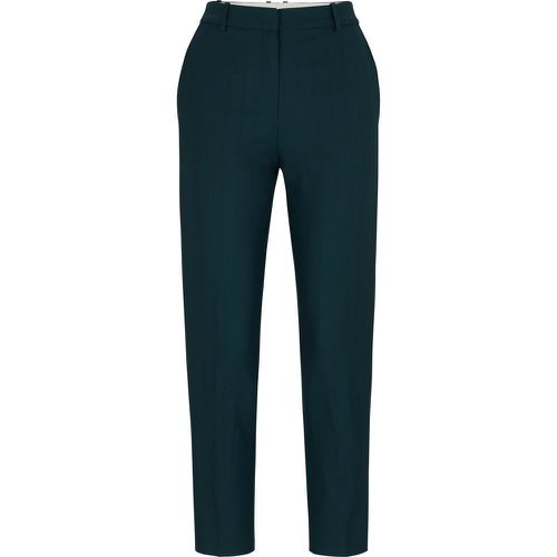 Pantalon Relaxed en laine vierge à rayures - Boss - Modalova