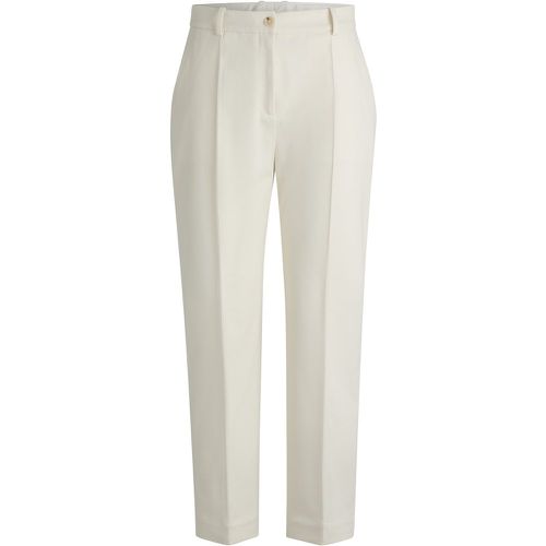 Pantalon Regular en coton, cachemire et stretch - Boss - Modalova