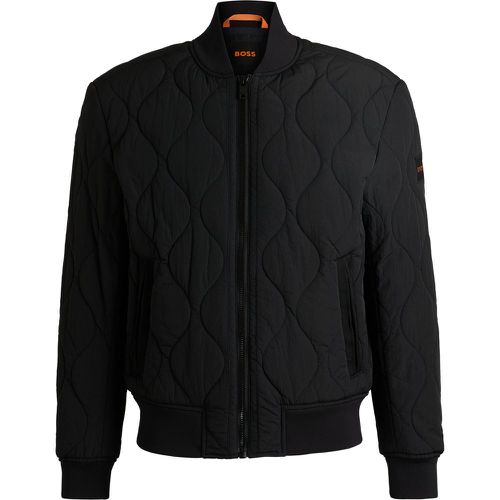 Veste déperlante à matelassage motif losange - Boss - Modalova