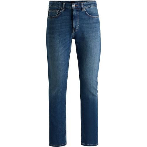 Delaware Jean Slim bleu en denim stretch confortable - Boss - Modalova