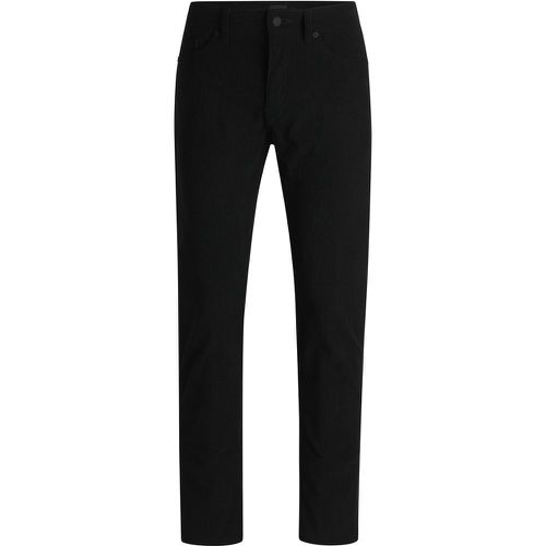 Pantalon Delaware en velours côtelé stretch performant - Boss - Modalova