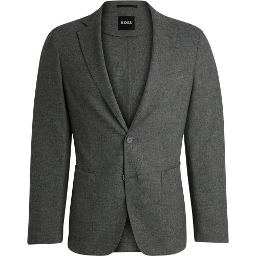 Veste Slim en flanelle stretch - Boss - Modalova