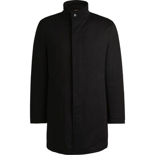 Manteau habillé en satin stretch matelassé - Boss - Modalova