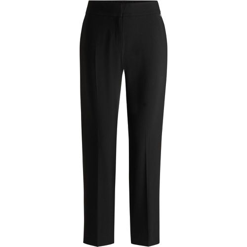 Pantalon Slim en tissu stretch avec logo - HUGO - Modalova