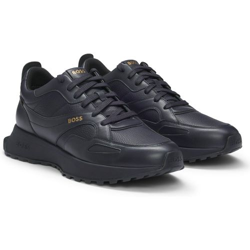 GORE-TEX Baskets à lacets en cuir lisse imperméable - Boss - Modalova