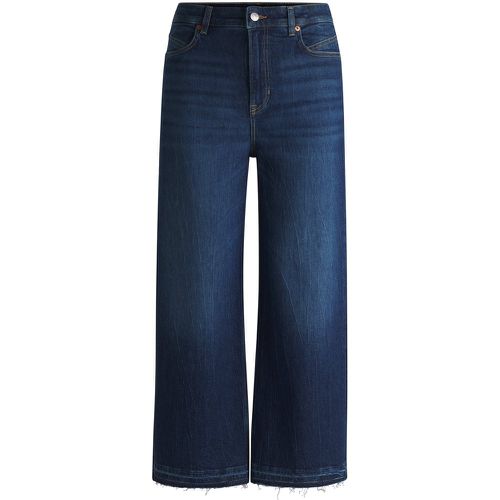 Jean large en denim stretch indigo - Boss - Modalova