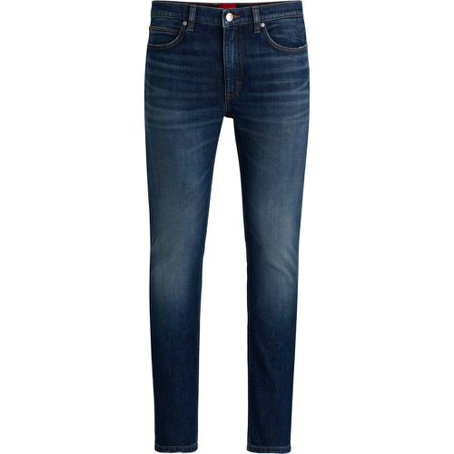 Jean Extra Slim en denim stretch foncé - HUGO - Modalova