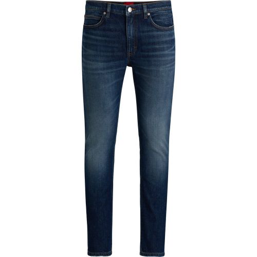 Jean Extra Slim en denim stretch foncé - HUGO - Modalova
