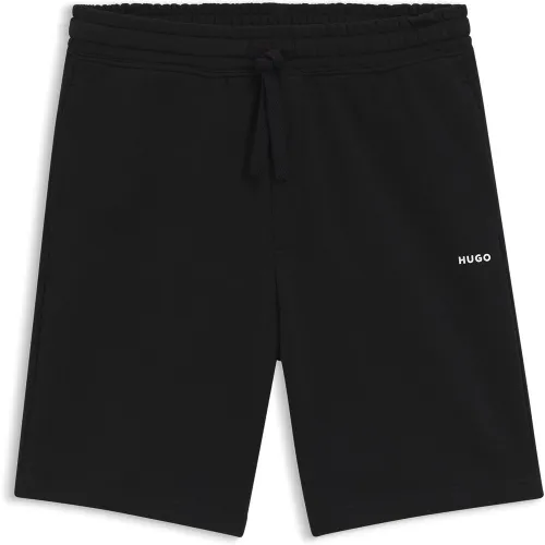 Short en molleton de coton - HUGO - Modalova